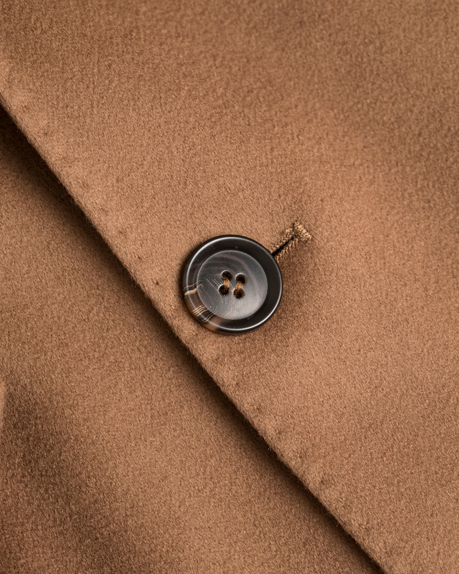 Homme | Manteaux Et Vestes | Oscar Jacobson | Savile Row Loro Piana Storm System Coat Dark Brown
