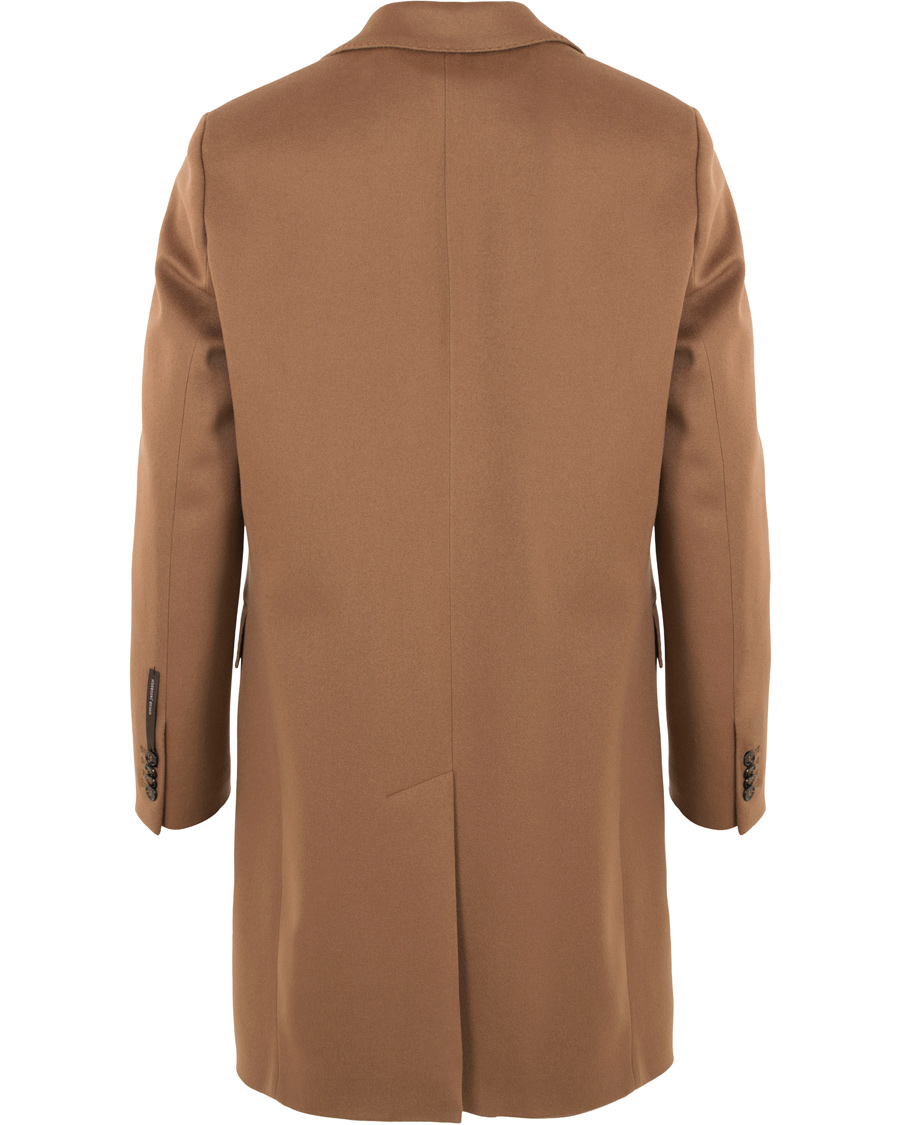 Homme | Manteaux Et Vestes | Oscar Jacobson | Savile Row Loro Piana Storm System Coat Dark Brown