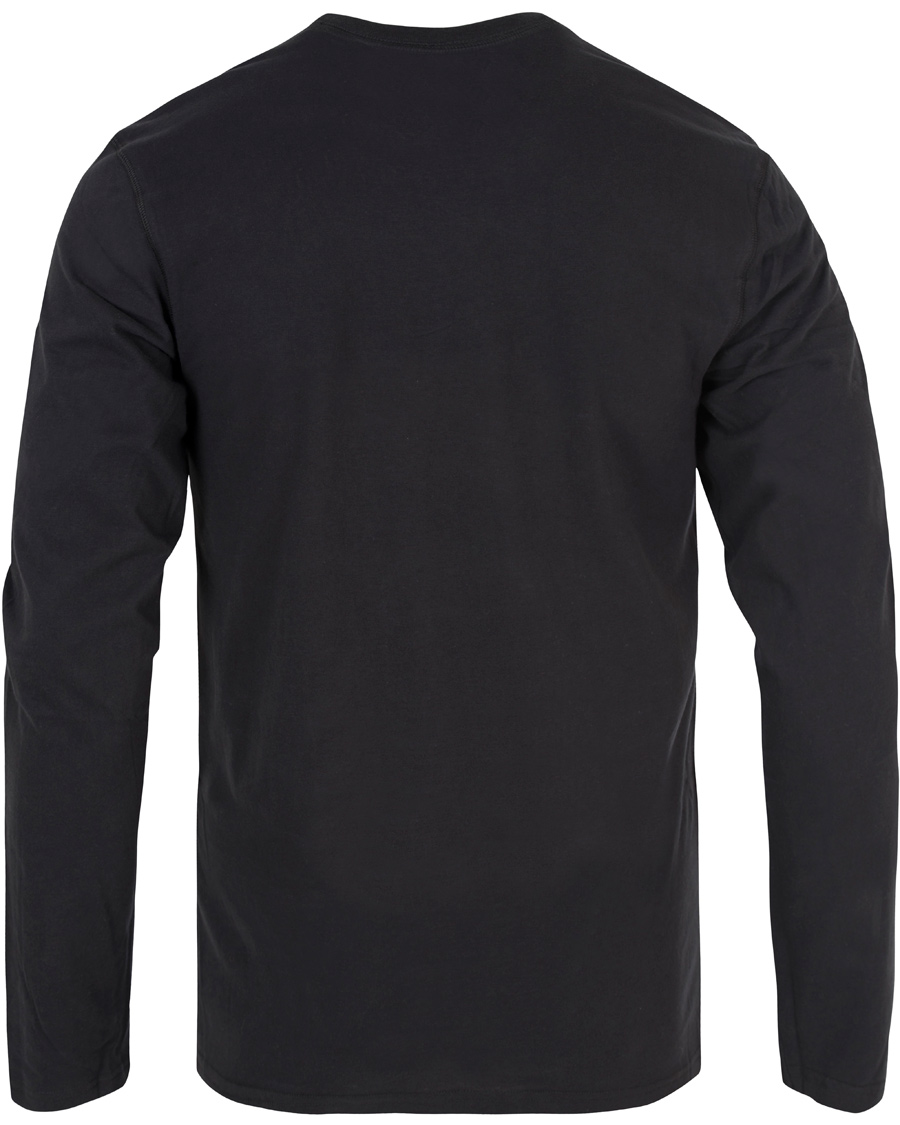 Homme | T-shirts | Calvin Klein | Long Sleeve Crew Neck Tee Black