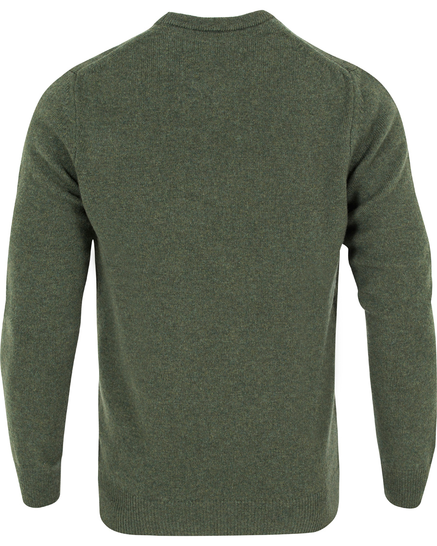 Homme | Pulls Et Tricots | Lyle & Scott | Lambswool Crew Neck Pullover Dark Sage