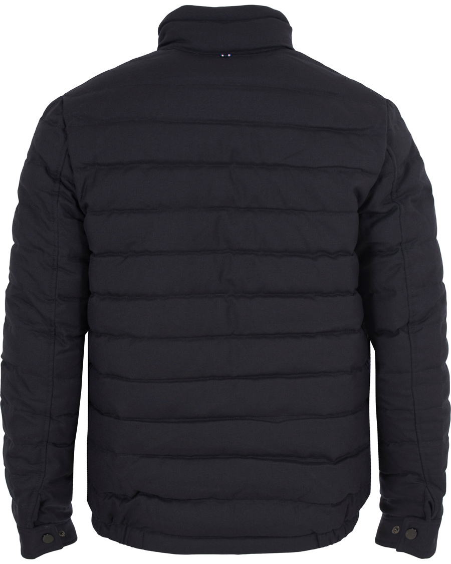 Heren | Jassen | Tommy Hilfiger | Wool Flannel Bomber Jacket Midnight
