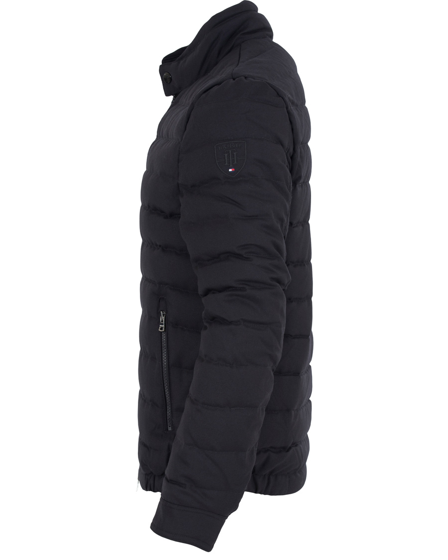 Heren | Jassen | Tommy Hilfiger | Wool Flannel Bomber Jacket Midnight