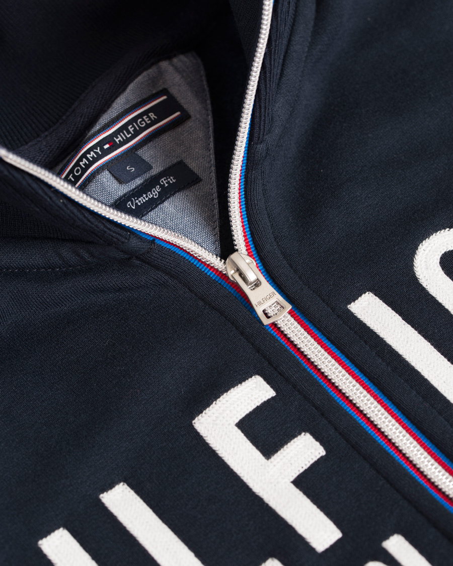 Homme | Pulls Et Tricots | Tommy Hilfiger | Nate Zip-Trough Sweater Navy Blazer