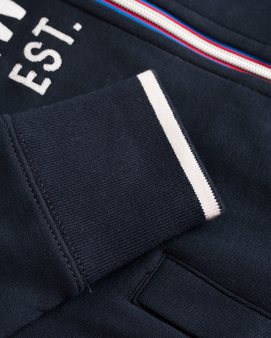 Homme | Pulls Et Tricots | Tommy Hilfiger | Nate Zip-Trough Sweater Navy Blazer