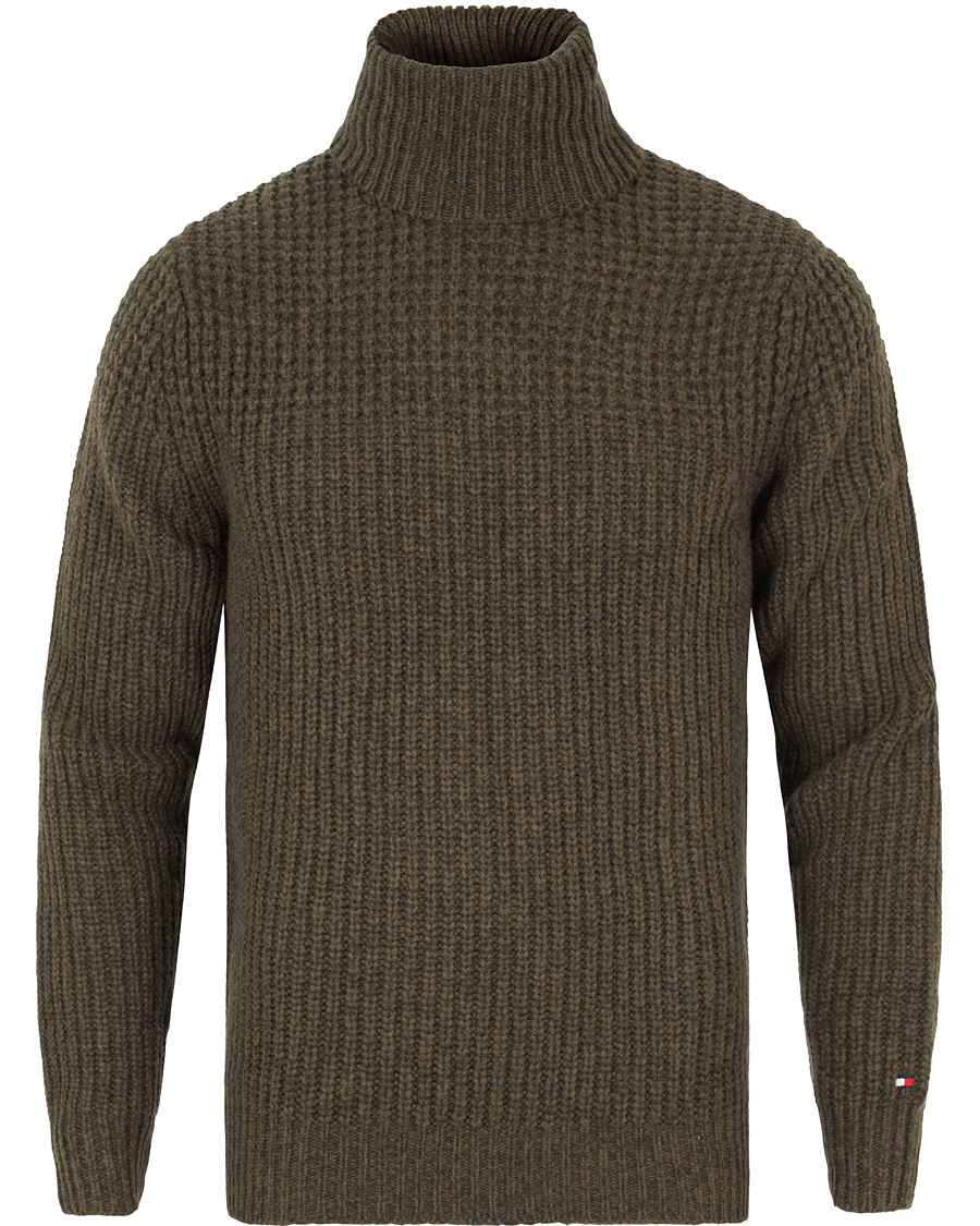 Homme | Pulls Et Tricots | Tommy Hilfiger | Fayo Knitted Rollneck Rosin Heather