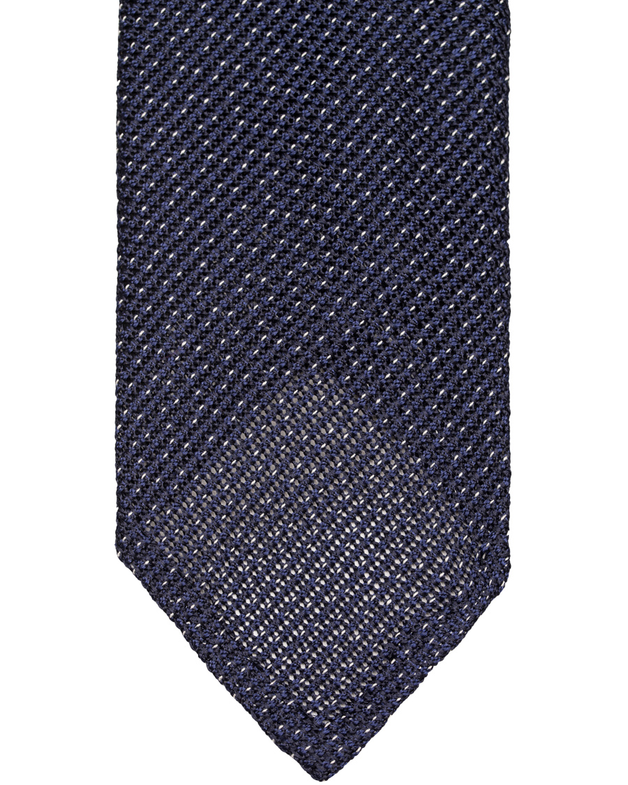 Homme | Eton Grenadine Untipped 8cm Tie Blue | Eton | Grenadine Untipped 8cm Tie Blue