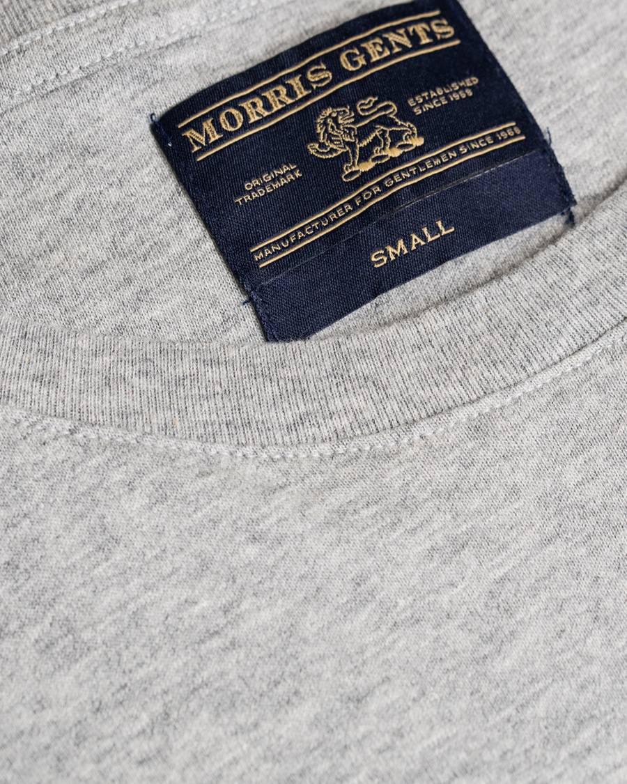Heren | T-shirts | Morris | Gent Tee Grey