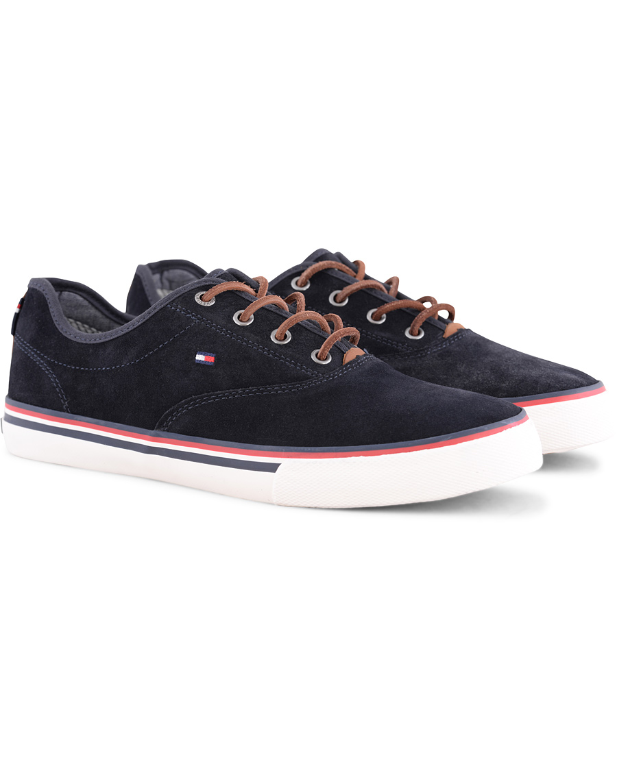 Heren | Tommy Hilfiger Paulie Sneaker Midnight Suede | Tommy Hilfiger | Paulie Sneaker Midnight Suede