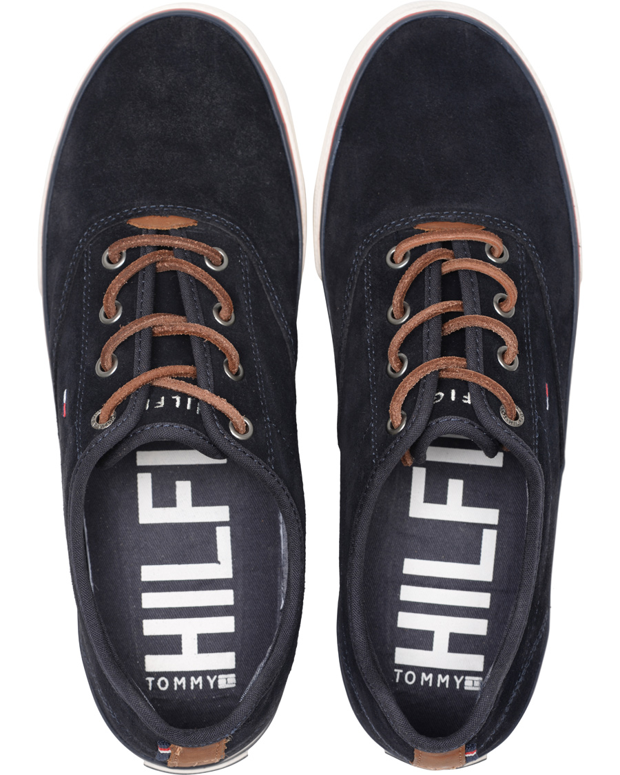 Heren | Tommy Hilfiger Paulie Sneaker Midnight Suede | Tommy Hilfiger | Paulie Sneaker Midnight Suede