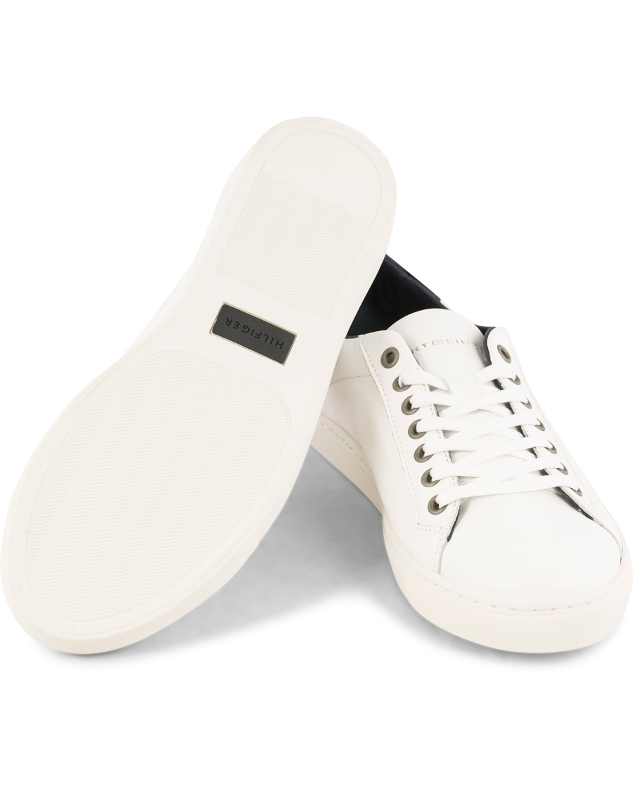 Homme | Tommy Hilfiger Mount Sneaker White Leather | Tommy Hilfiger | Mount Sneaker White Leather