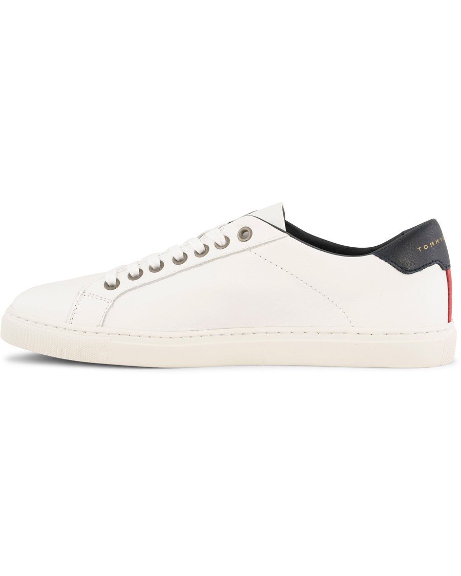 Homme | Tommy Hilfiger Mount Sneaker White Leather | Tommy Hilfiger | Mount Sneaker White Leather