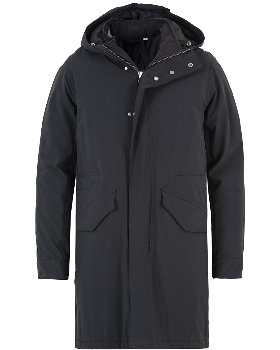 Homme | Manteaux Et Vestes | GANT Diamond G | Weav Quilted Down Parka Black