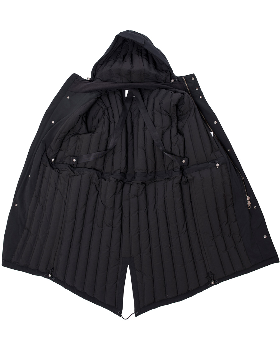 Homme | Manteaux Et Vestes | GANT Diamond G | Weav Quilted Down Parka Black