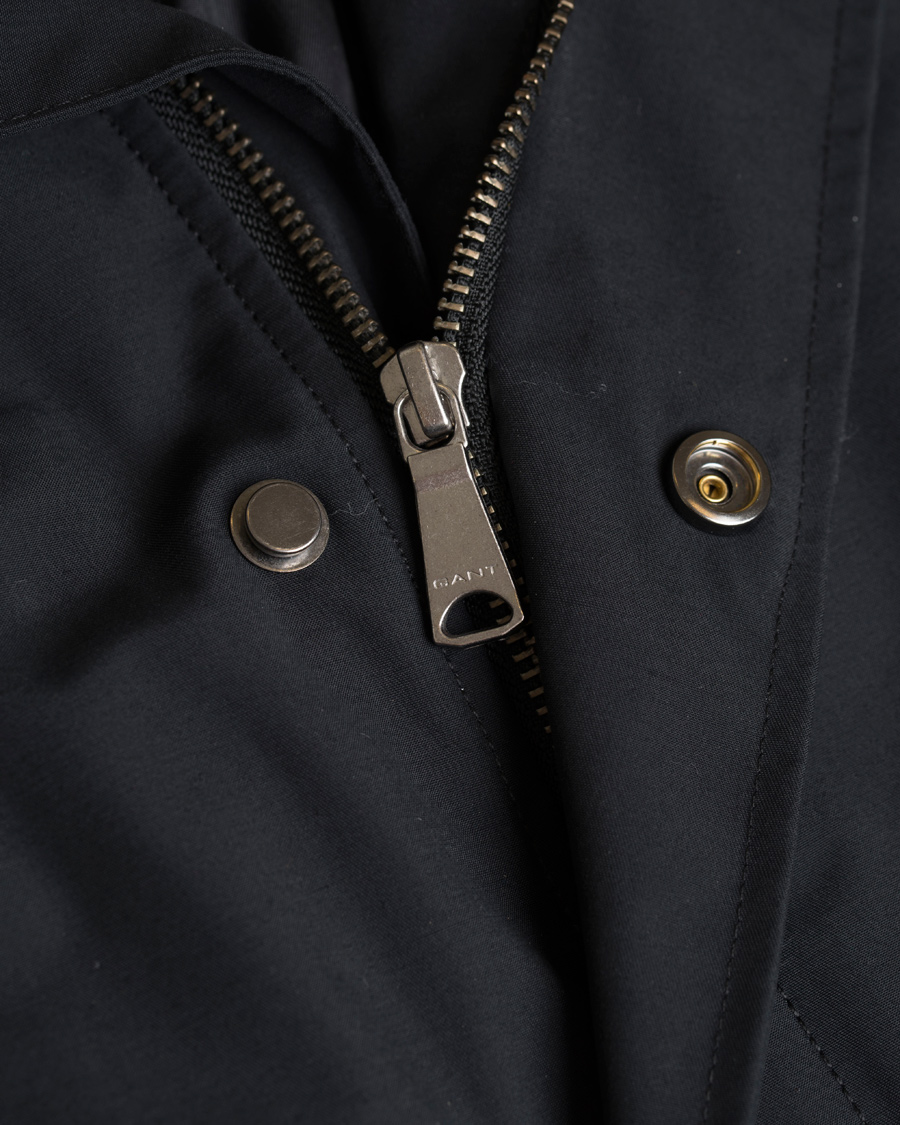 Homme | Manteaux Et Vestes | GANT | The Seeter Raincoat Black