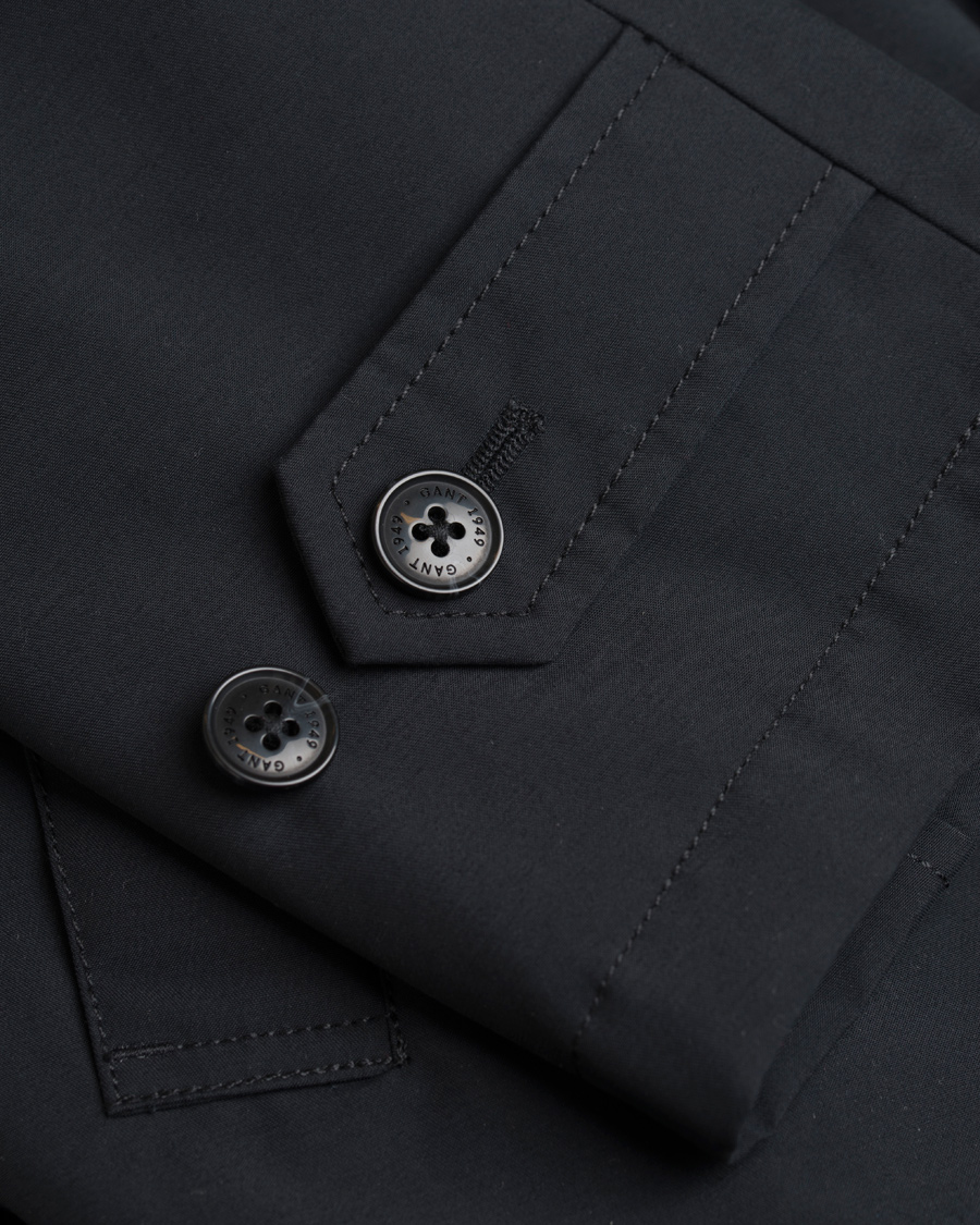 Homme | Manteaux Et Vestes | GANT | The Seeter Raincoat Black