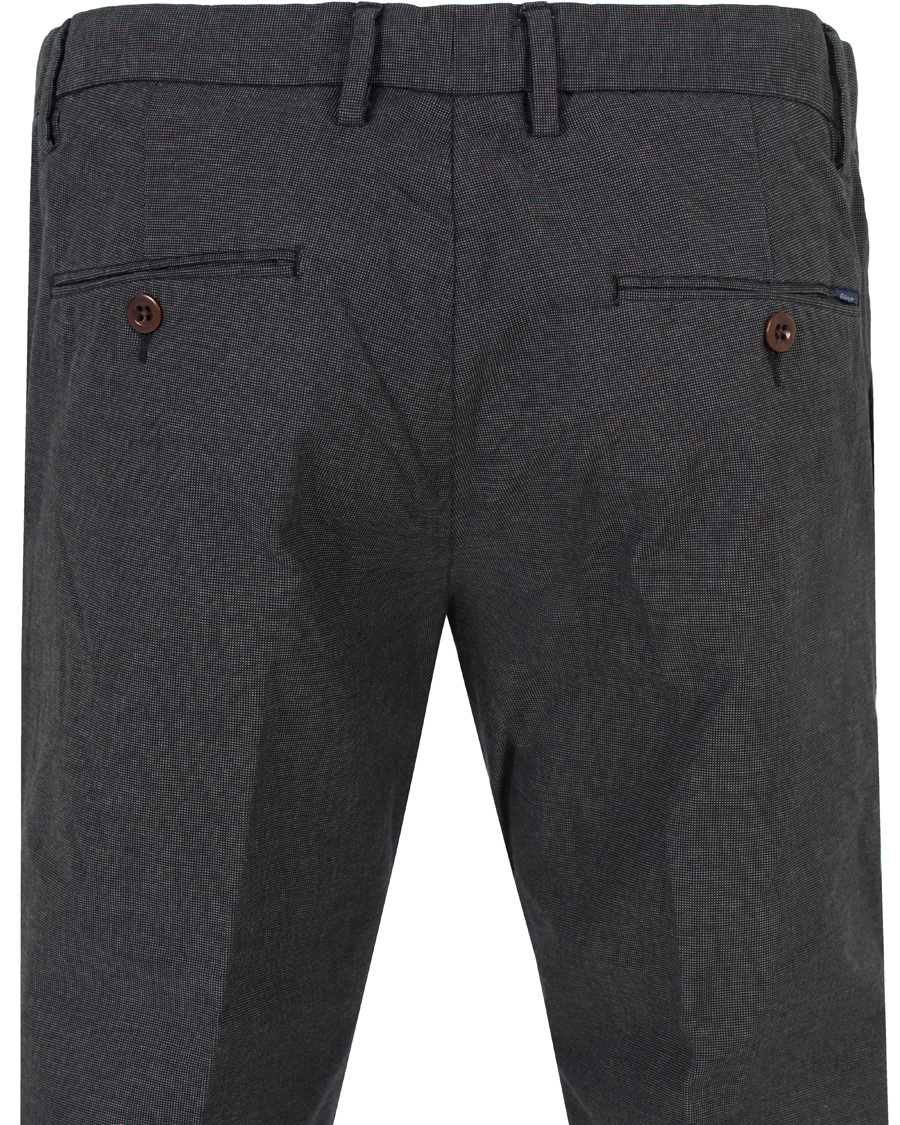Homme | Pantalons | GANT | Tailored Slim Wool Look Slacks Graphite
