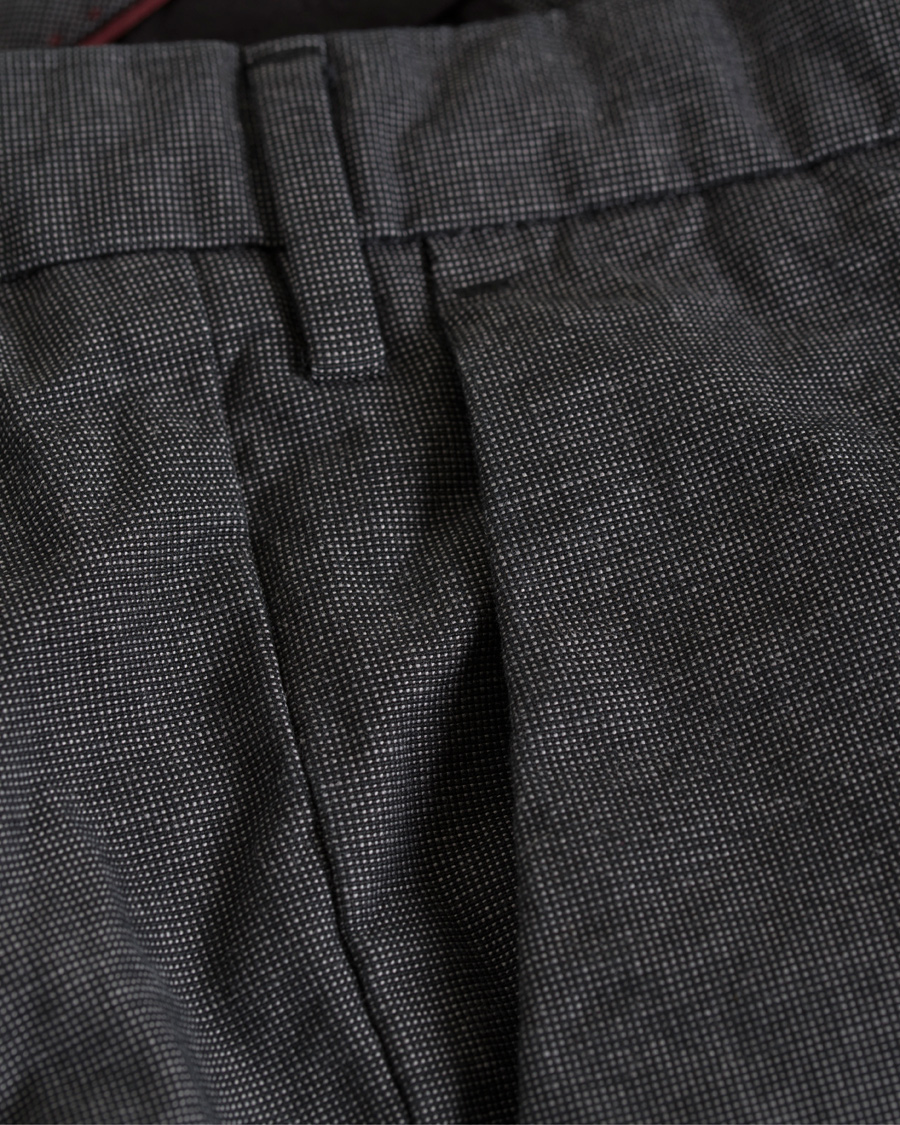 Homme | Pantalons | GANT | Tailored Slim Wool Look Slacks Graphite