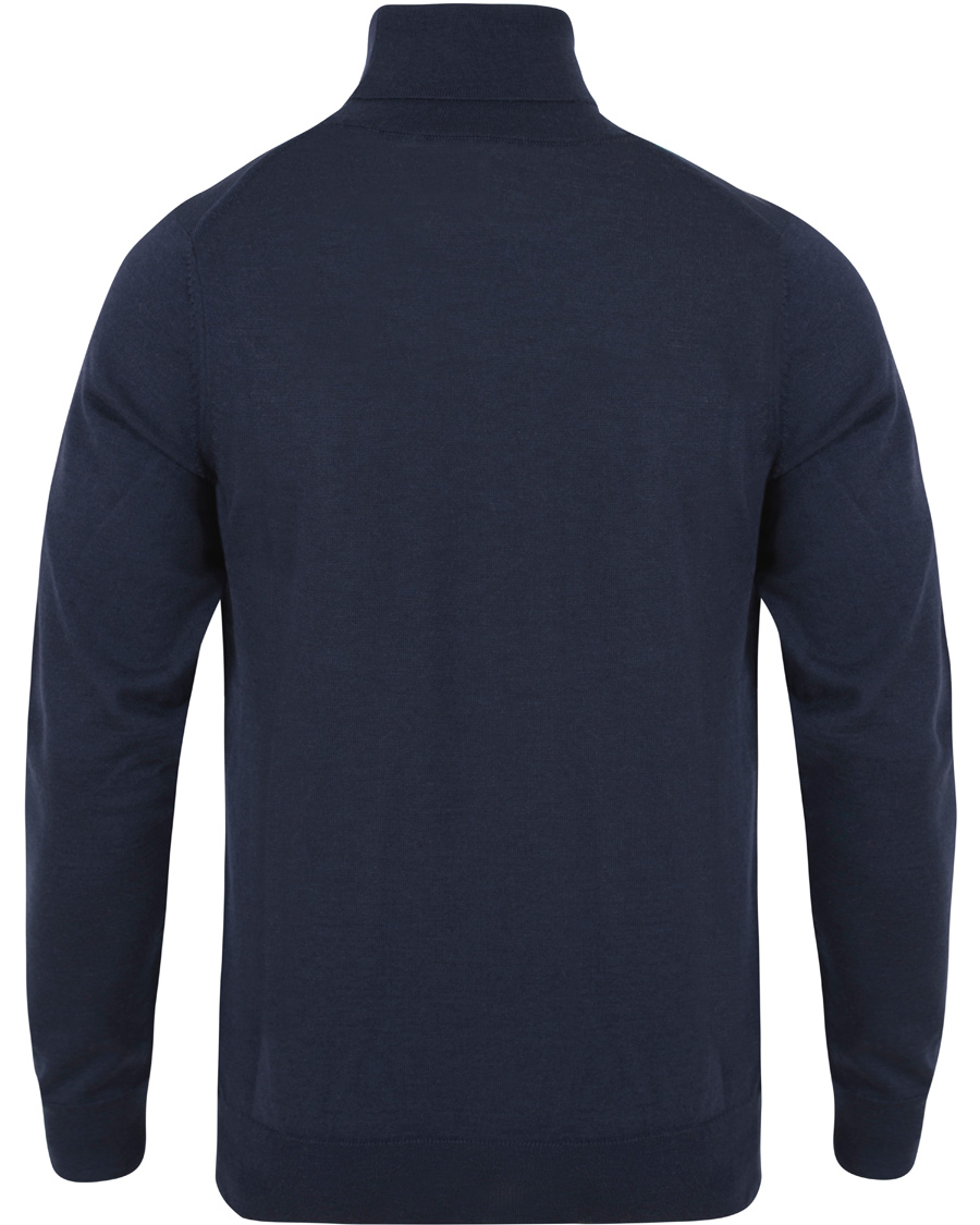 Homme | Pulls Et Tricots | GANT | Fine Merino Wool Turtleneck Marine