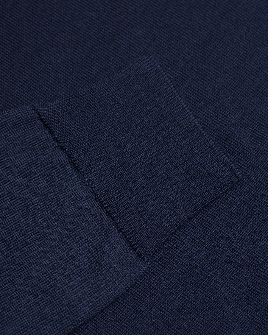 Homme | Pulls Et Tricots | GANT | Fine Merino Wool Turtleneck Marine