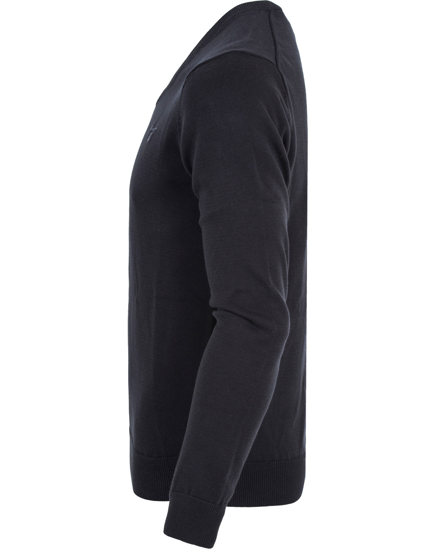 Homme | Pulls Et Tricots | GANT | Lightweight Cotton V-Neck Navy