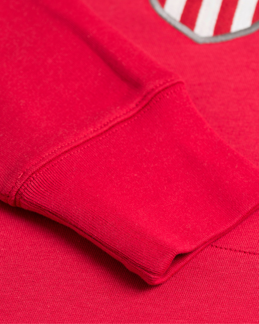 Heren | Truien | GANT | Shield Sweat Hoodie Thunder Red