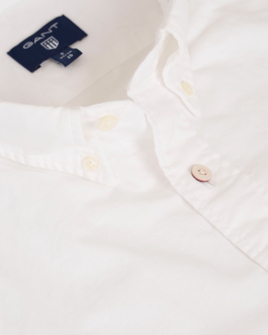 Homme | Chemises | GANT | The Oxford Shirt Fitted Body White