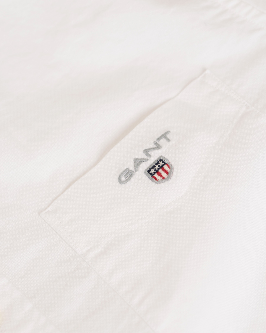 Homme | Chemises | GANT | The Oxford Shirt Fitted Body White