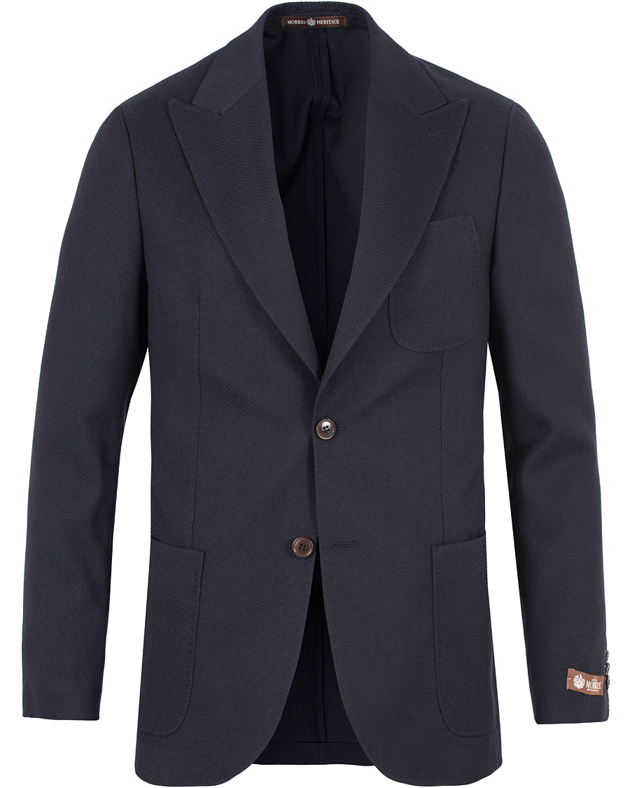Heren | Blazers | Morris Heritage | Mike Structured Blazer Dark Navy