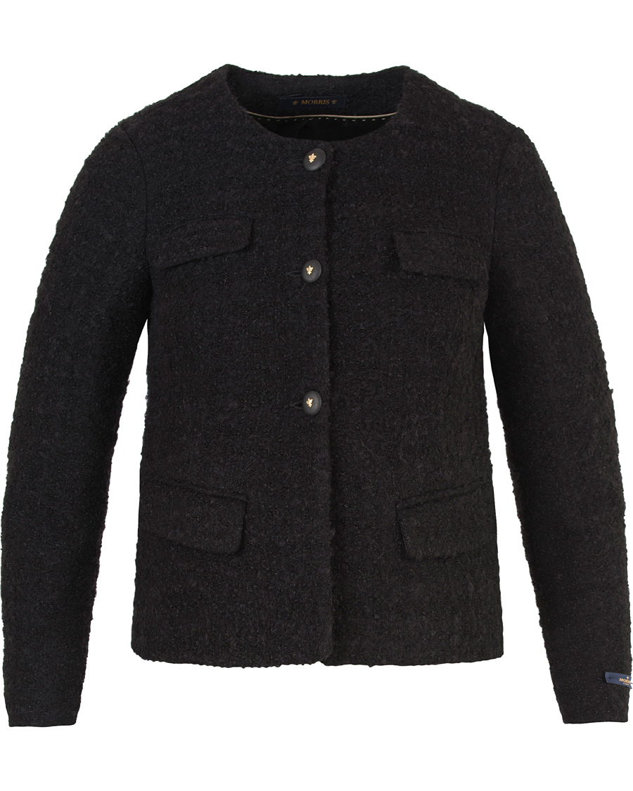 Homme | Morris Lady Woman d´Este Bouclé Jacket Black | Morris | Lady Woman d´Este Bouclé Jacket Black