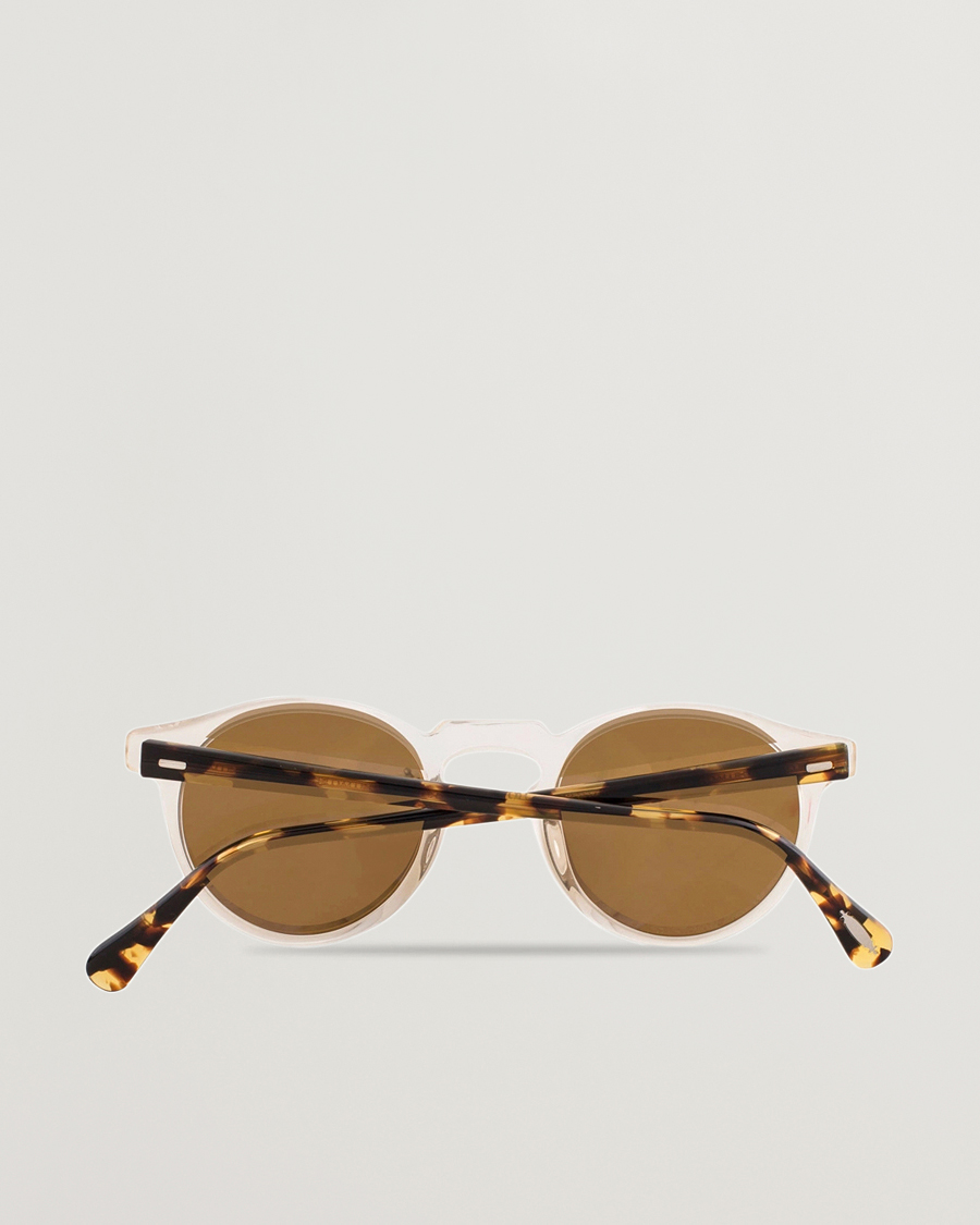 Heren | Zonnebrillen | Oliver Peoples | Gregory Peck Sunglasses Honey/Gold Mirror
