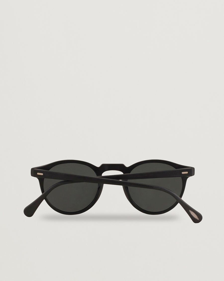 Heren | Zonnebrillen | Oliver Peoples | Gregory Peck Sunglasses Black/Midnight