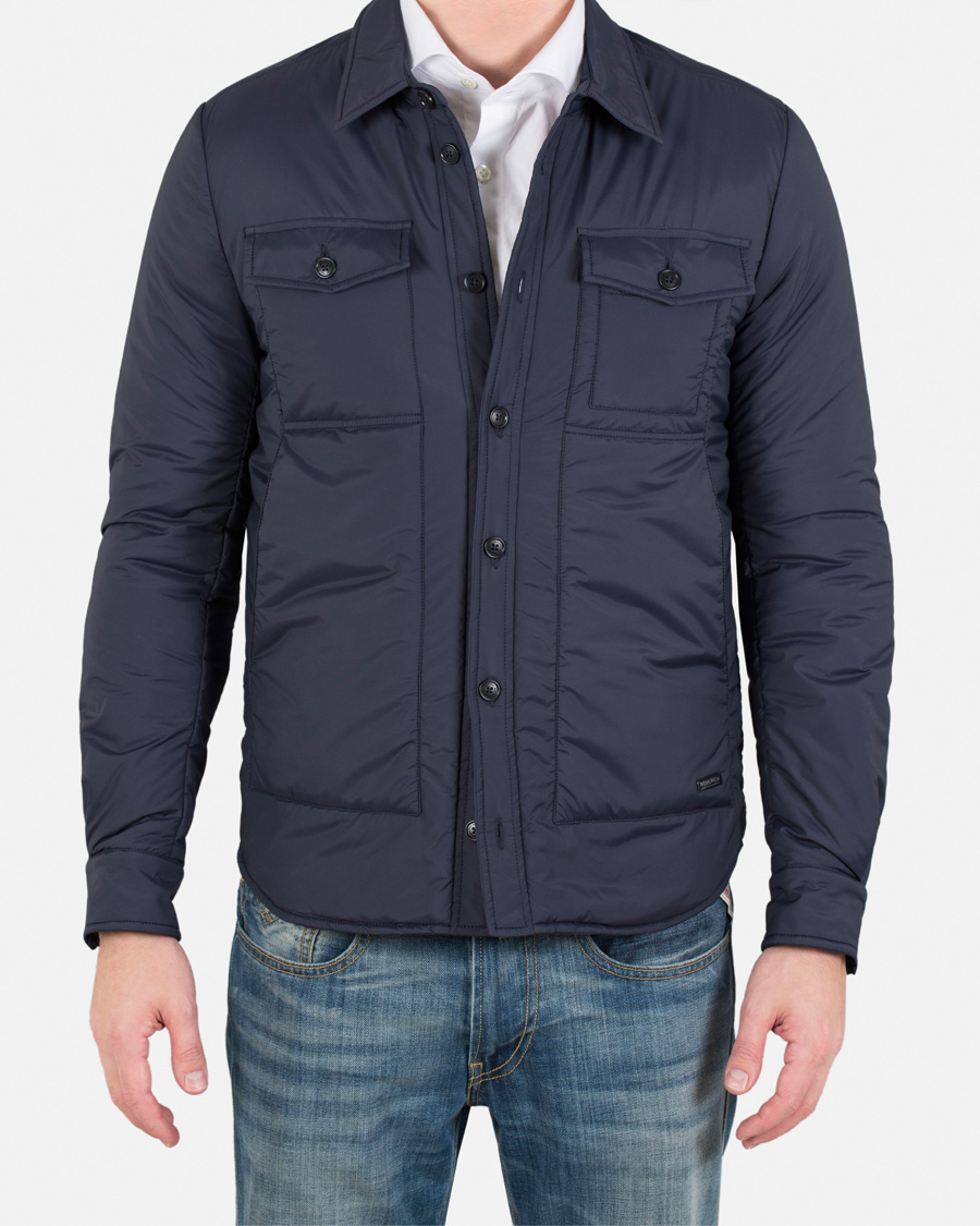 Heren | Jassen | Woolrich | Comfort Shirt Jacket Navy