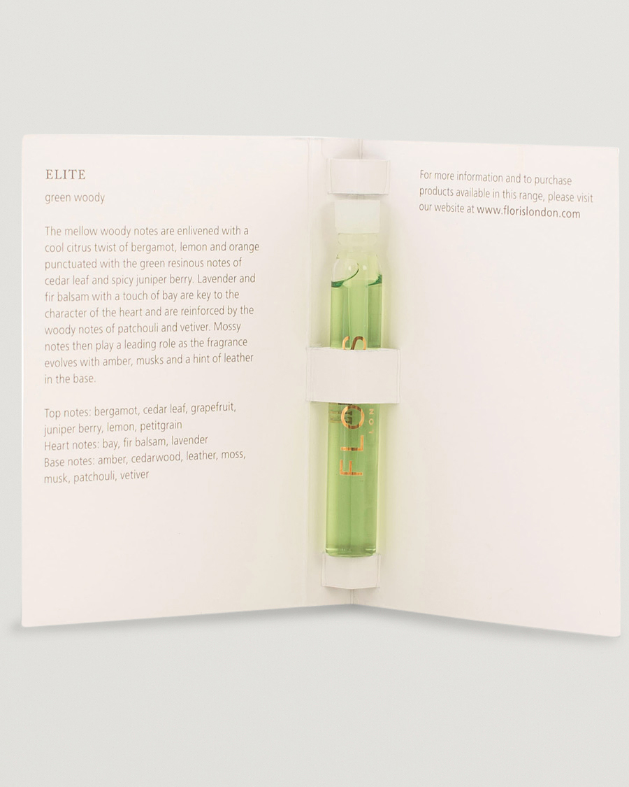 Homme | | | Floris London Elite Eau de Toilette 2ml Sample