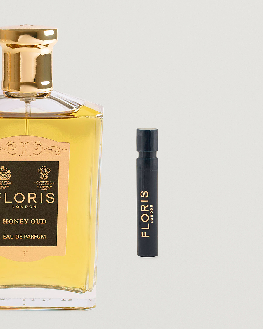 Heren | | | Floris London Honey Oud Eau de Parfum 1,2ml Sample