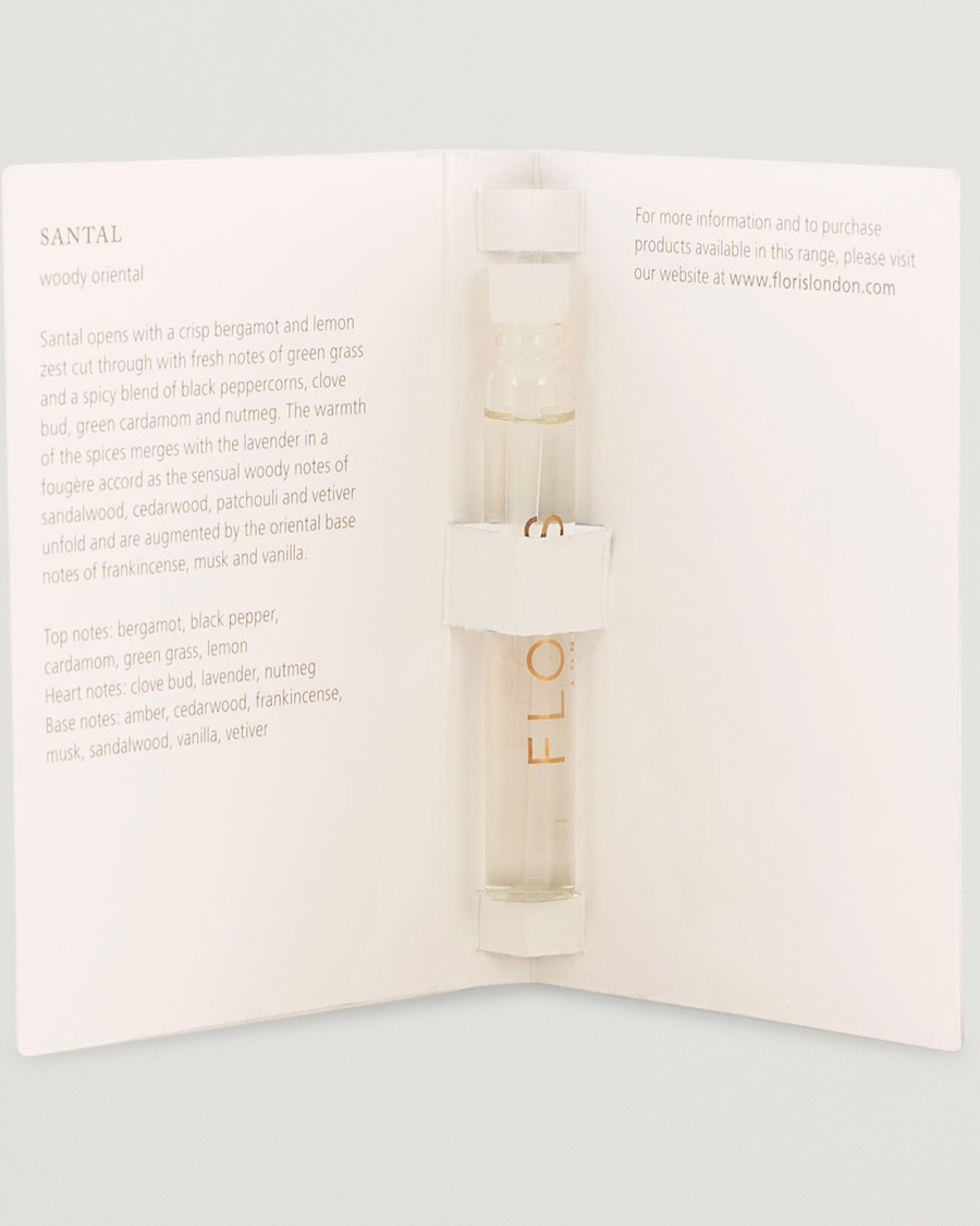 Heren | Geuren | | Floris London Santal Eau de Toilette 1,2ml Sample