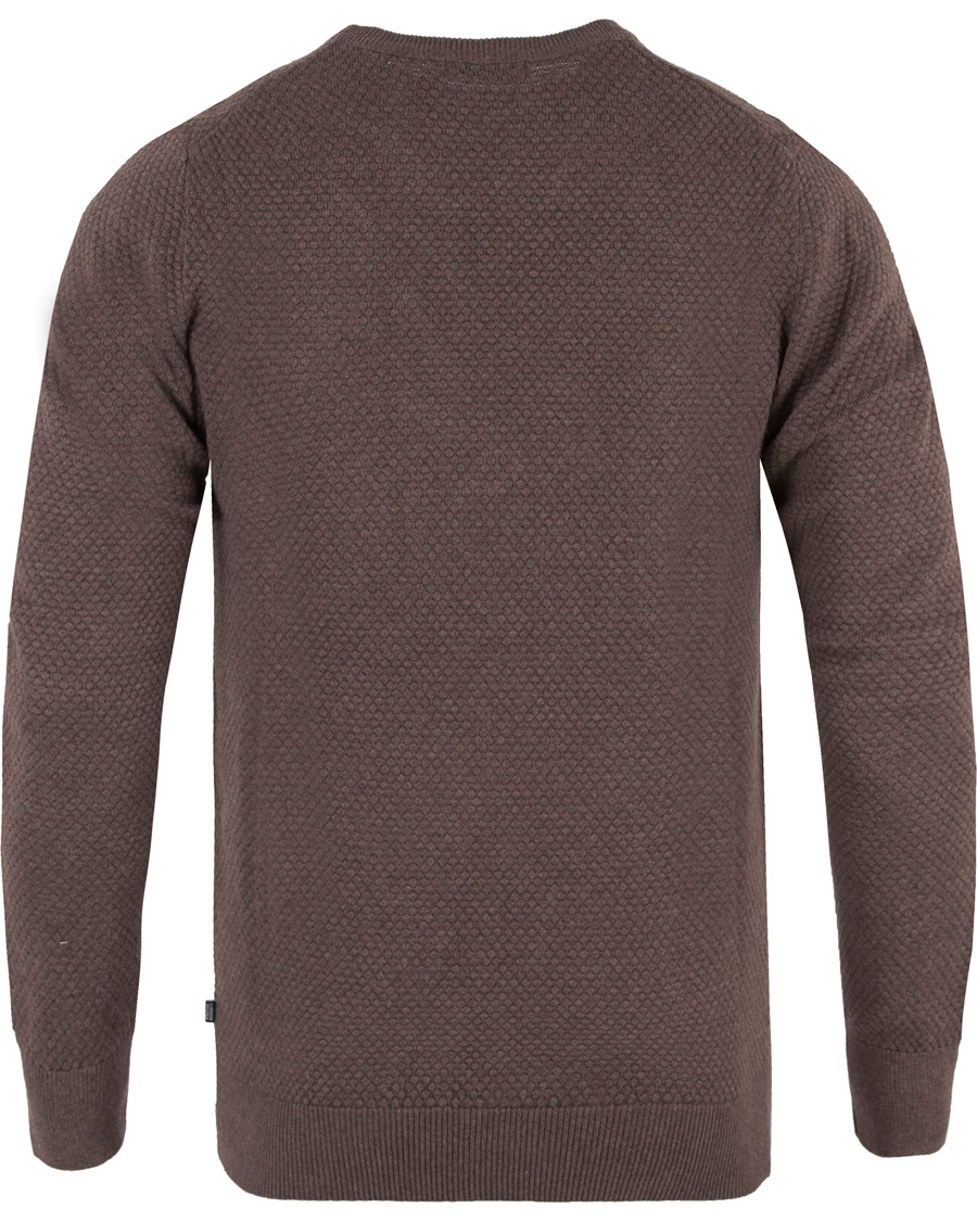 Homme | Pulls Et Tricots | J.Lindeberg | Dexter Circle Structure Sweater Brown