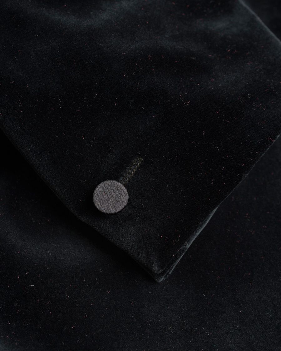 Heren | Blazers | J.Lindeberg | Savile Velvet Shawl Collar Tuxedo Dark Green