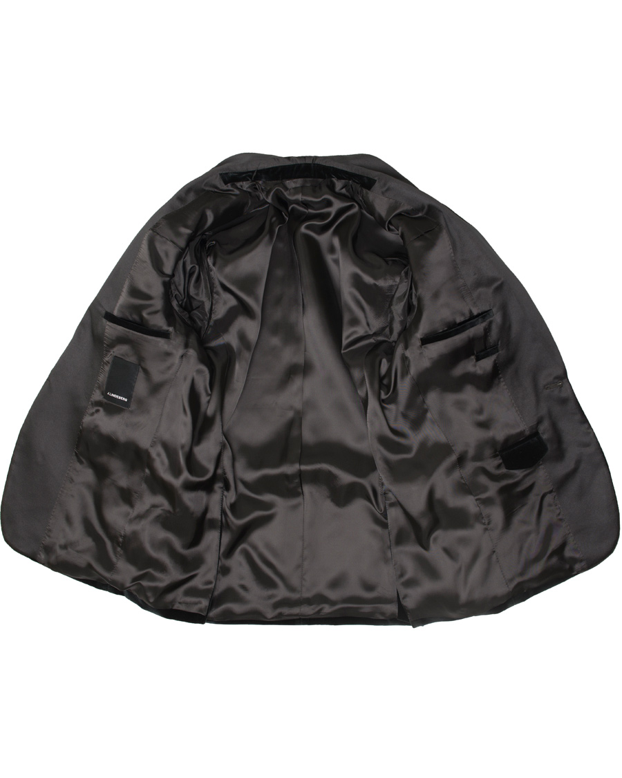 Heren | Blazers | J.Lindeberg | Savile Velvet Shawl Collar Tuxedo Dark Green