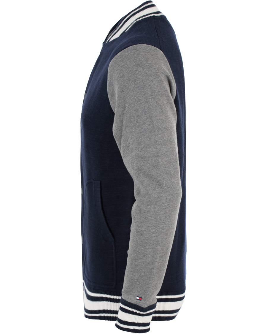Homme | Pulls Et Tricots | Tommy Hilfiger | Bas Baseball Jacket Navy Blazer
