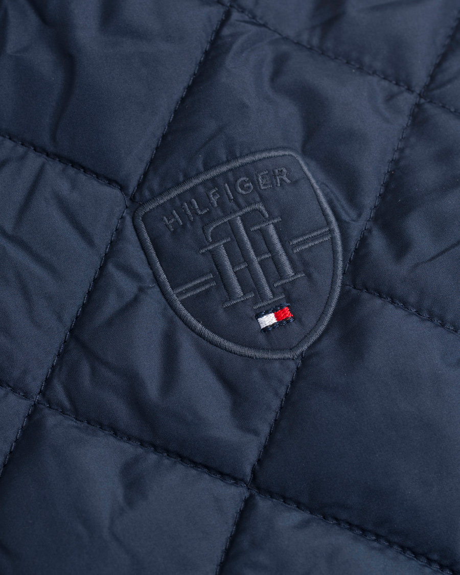 Homme | Manteaux Et Vestes | Tommy Hilfiger | Diamond Quilted Bomber Jacket Navy Blazer