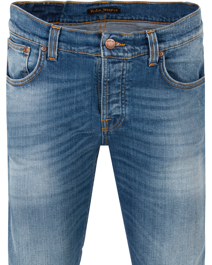 Homme | Jeans | Nudie Jeans | Grim Tim Organic Slim Fit Stretch Jeans Orange C