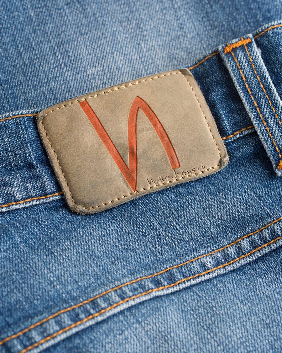 Homme | Jeans | Nudie Jeans | Grim Tim Organic Slim Fit Stretch Jeans Orange C