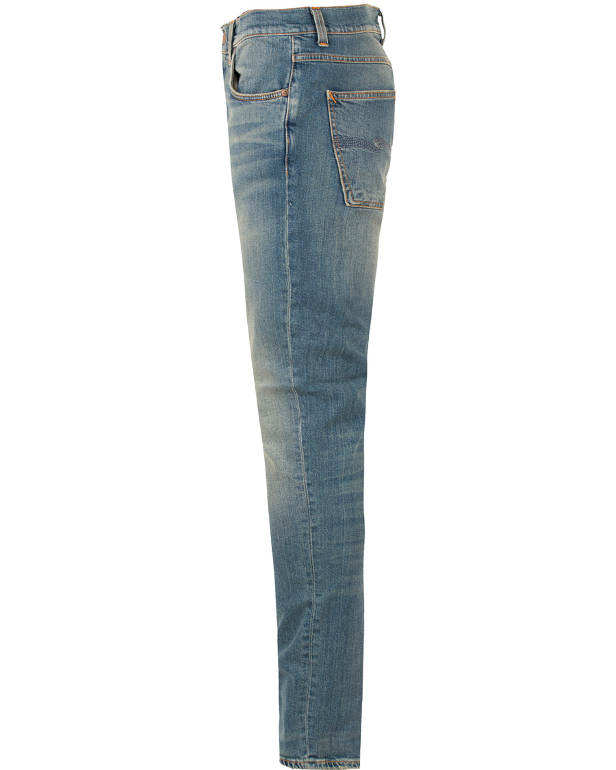 Homme | Jeans | Nudie Jeans | Lean Dean Organic Slim Fit Stretch Jeans Silver L