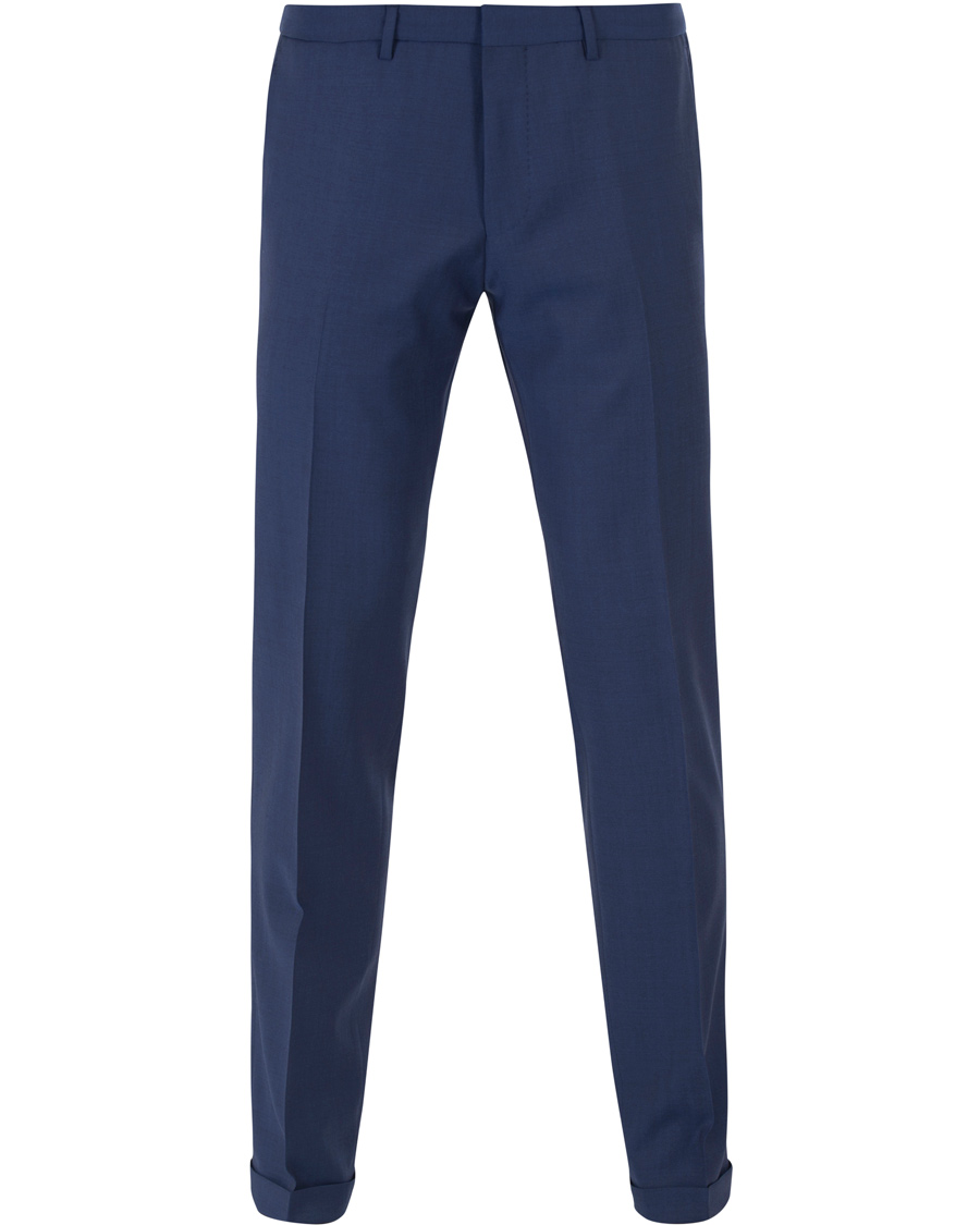 Homme | Costumes | BOSS BLACK | BOSS Reyno/Wave Super 120 Wool Suit Medium Blue
