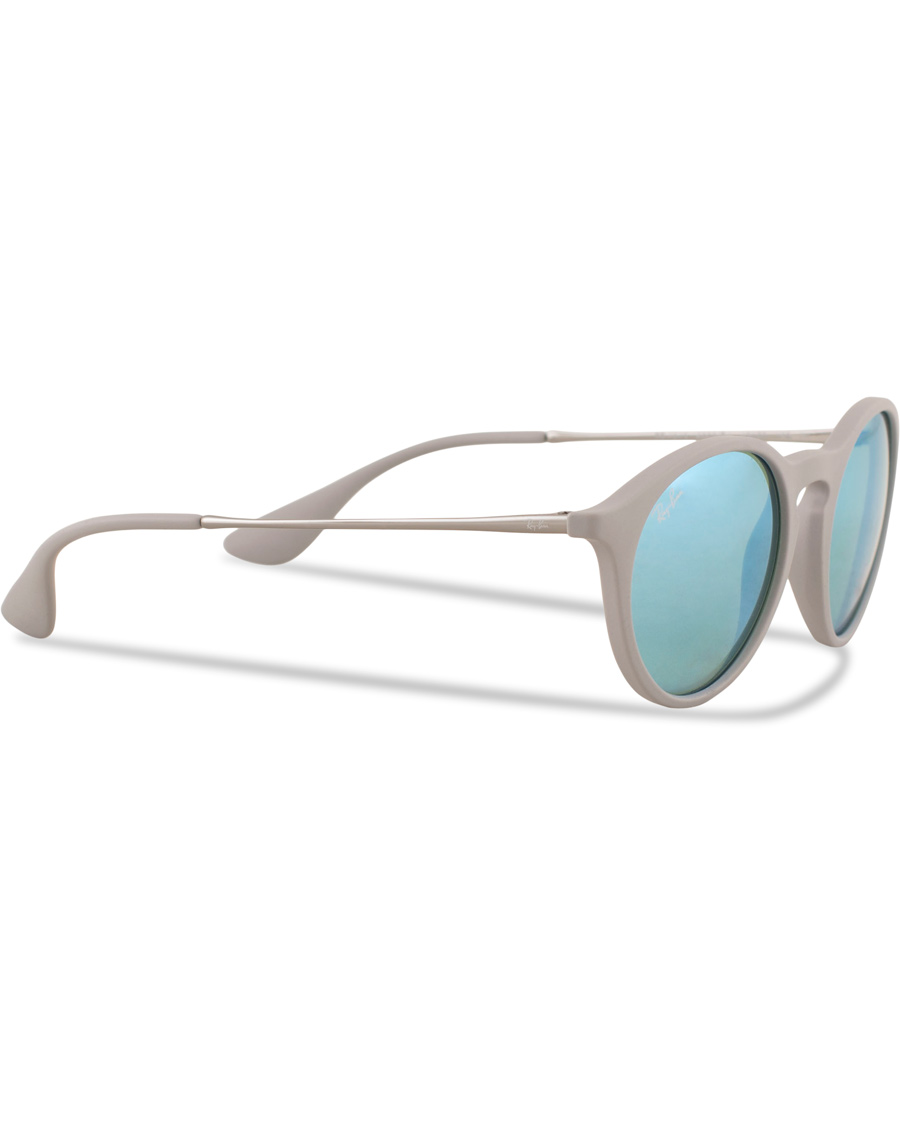 Homme | Ray-Ban 0RB4243 Round Sunglasses Rubber Grey | Ray-Ban | 0RB4243 Round Sunglasses Rubber Grey