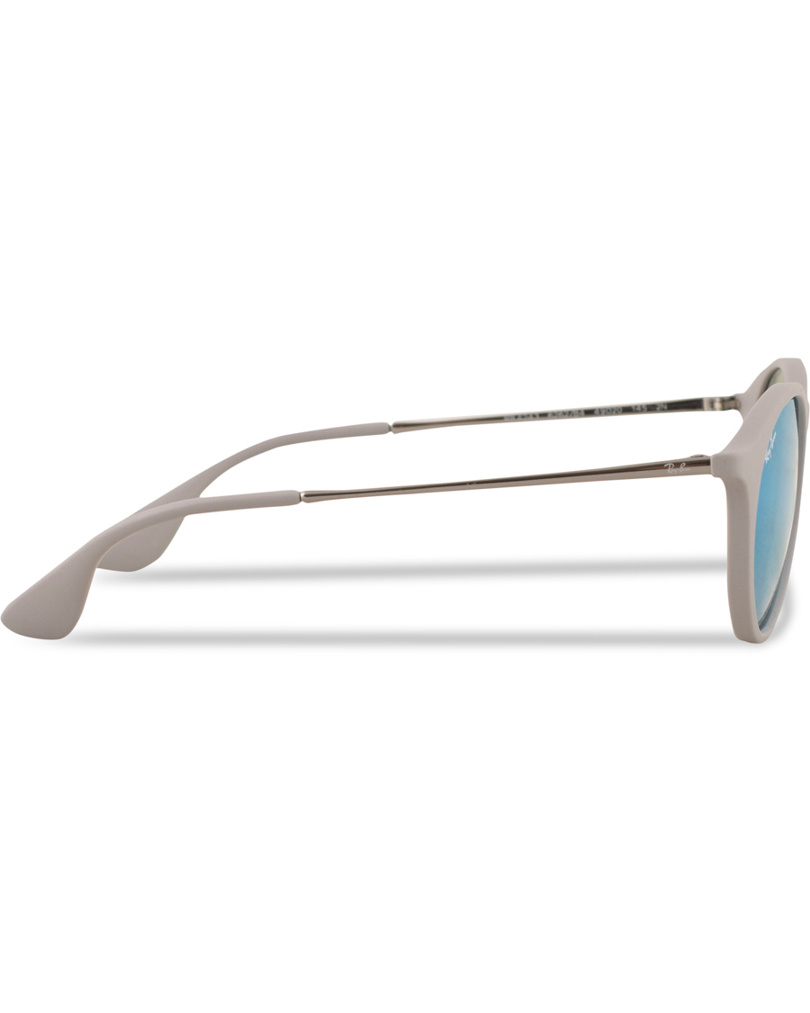 Homme | Ray-Ban 0RB4243 Round Sunglasses Rubber Grey | Ray-Ban | 0RB4243 Round Sunglasses Rubber Grey