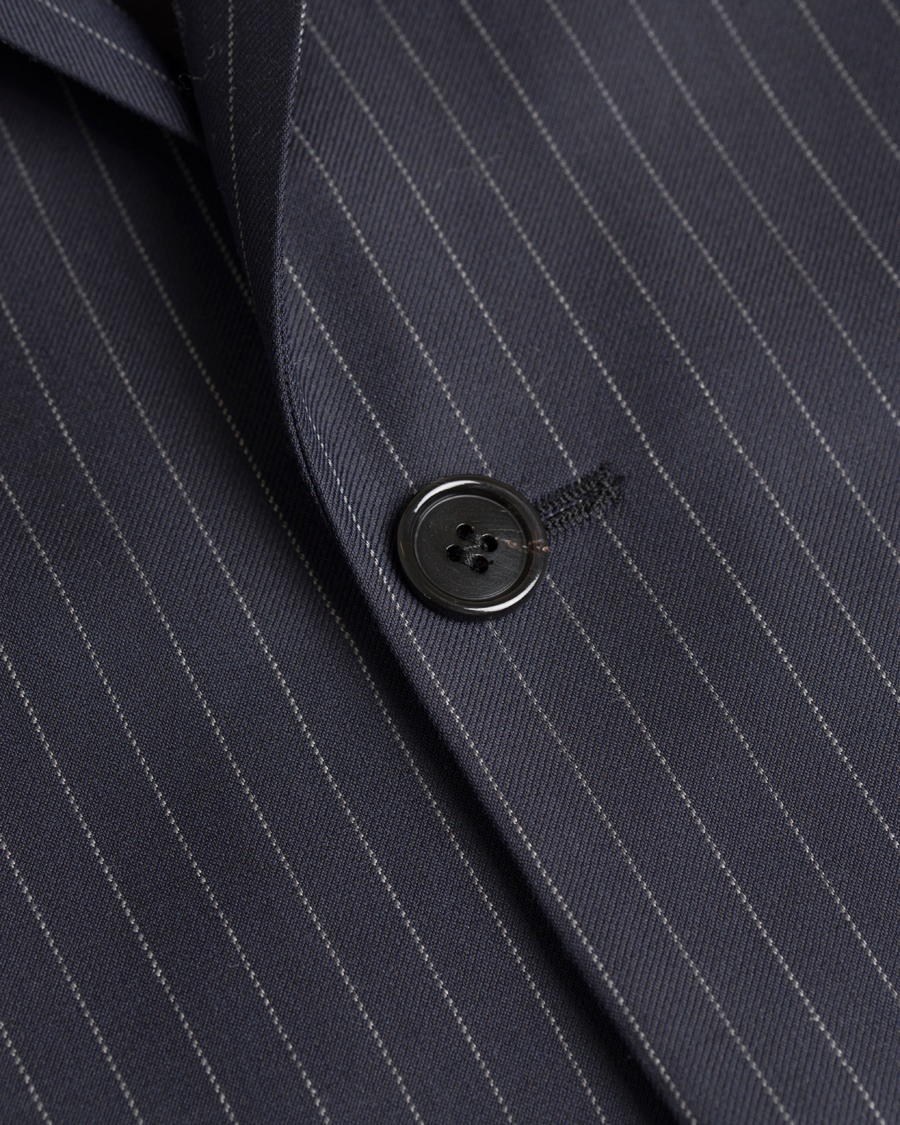 Homme | Costumes | Tiger of Sweden | Gekko Pinstripe Wool Suit Navy