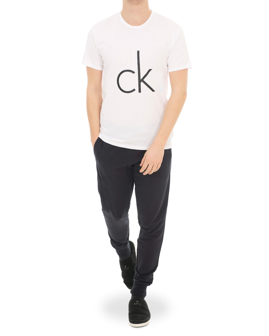Heren | T-shirts | Calvin Klein | Logo Crew Neck Tee White