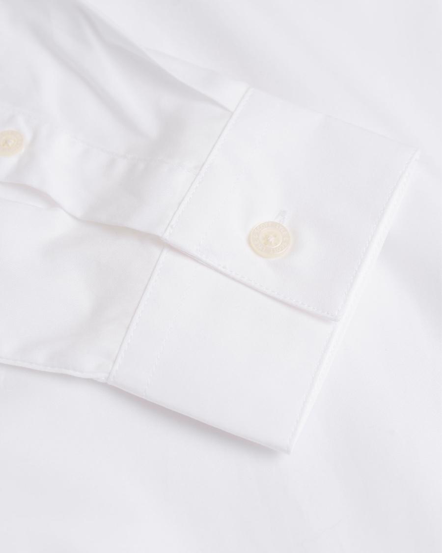 Heren | Overhemden | Lyle & Scott | Slim Fit Poplin Shirt White