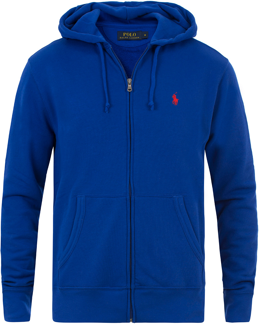 Homme | Pulls Et Tricots | Polo Ralph Lauren | Full Zip Hoodie Royal Blue